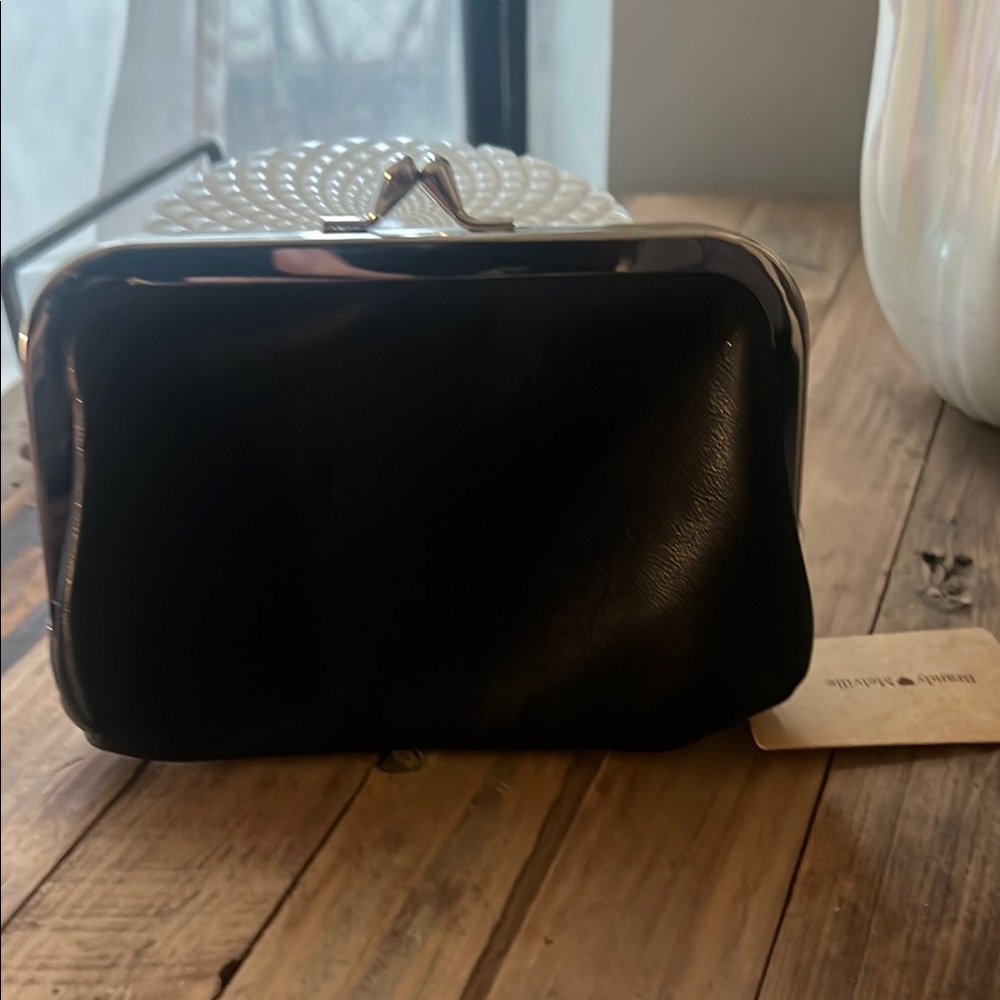 NWT Black clutch
